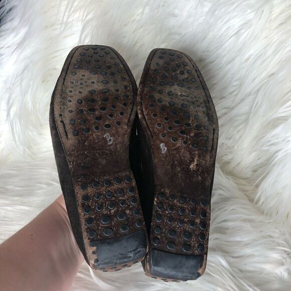 Tod's Brown Suede Driving Moccasin Loafers Slip-on 7.5 8.5 US‎ - Picture 6 of 12
